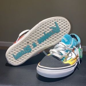 Revenge x Storms Teal Flame Size 8